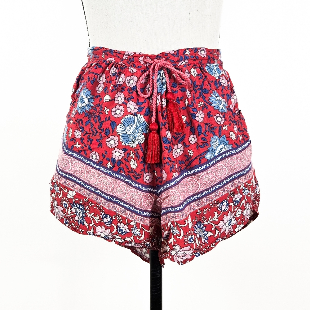 EUC Spell Folktown Shorts in Wine